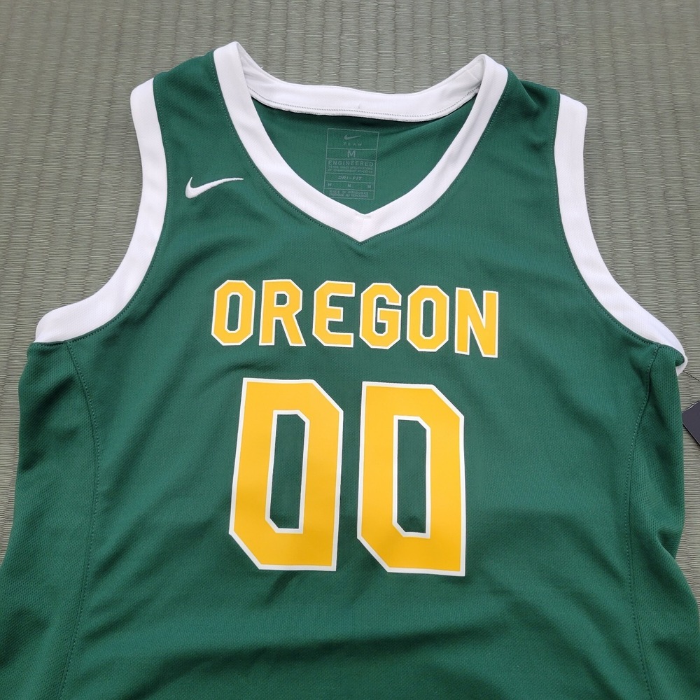 Nike Oregon Ducks Crossover Basketball Jersey Women's M CQ4356 Green White - Picture 2 of 7